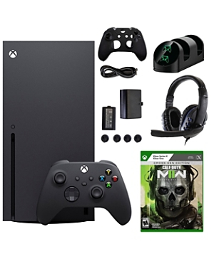 Microsoft Xbox Series X Console with Cod: Modern Warfare Game and Accessories Kit