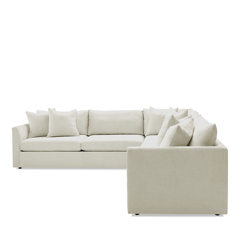 Massoud Wilmer 3 Piece Sectional In Monsieur Fossil