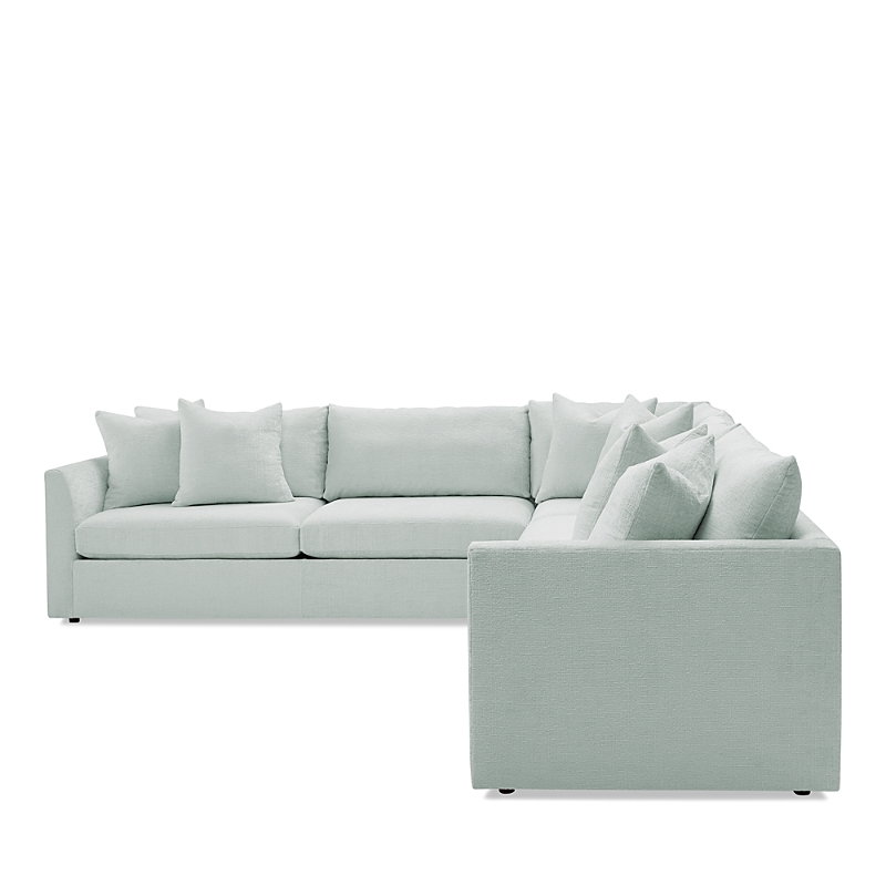 Massoud Wilmer 3 Piece Sectional In Monsieur Whisper