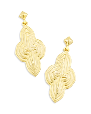 Kendra Scott Abbie Drop Earrings In 14k Gold Plated