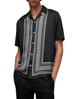 ALLSAINTS - Orizabo Relaxed Fit Button Down Camp Shirt