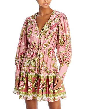 FARM RIO AURA PEASANT DRESS