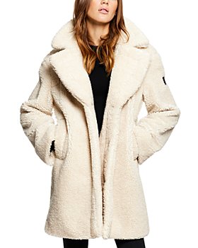 Women's Thick Knitted Real Rabbit Fur Jacket Warm Coat Coffee