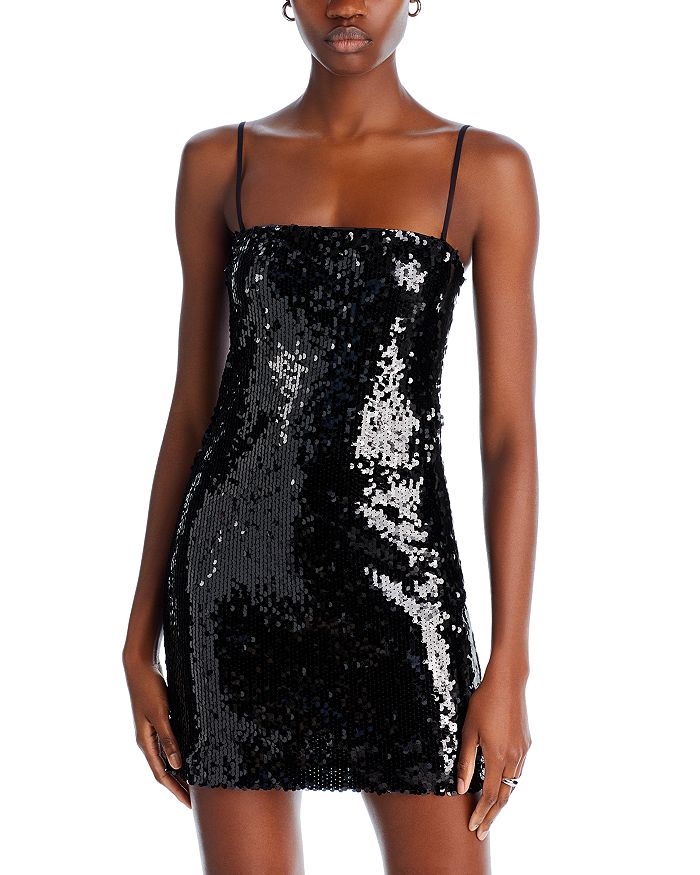 Embellished Mini Dress