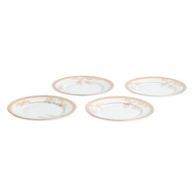 Vera Wang Lace Gold 12-Piece Dinnerware Set, Service for 4
