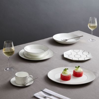 Gio Platinum 12 Piece Dinnerware Set, Service for 4