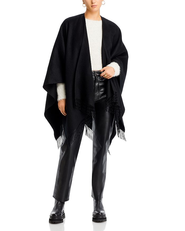Double face new arrivals cape coat