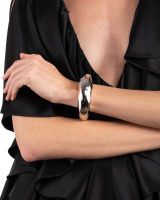 Molten Large Hinged Cuff Bracelet 