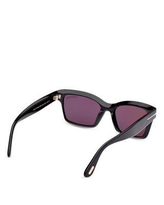 Mikel Square Sunglasses, 54mm