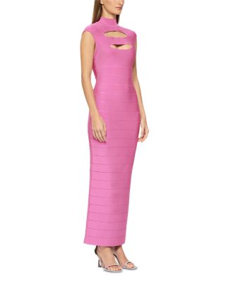 Cutout Bandage Gown