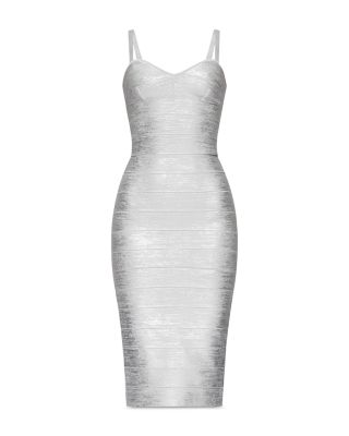 Strappy Sweetheart Neck Bandage Dress