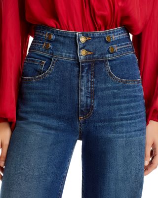 Liv High Rise Wide Leg Jeans in Medium Wash