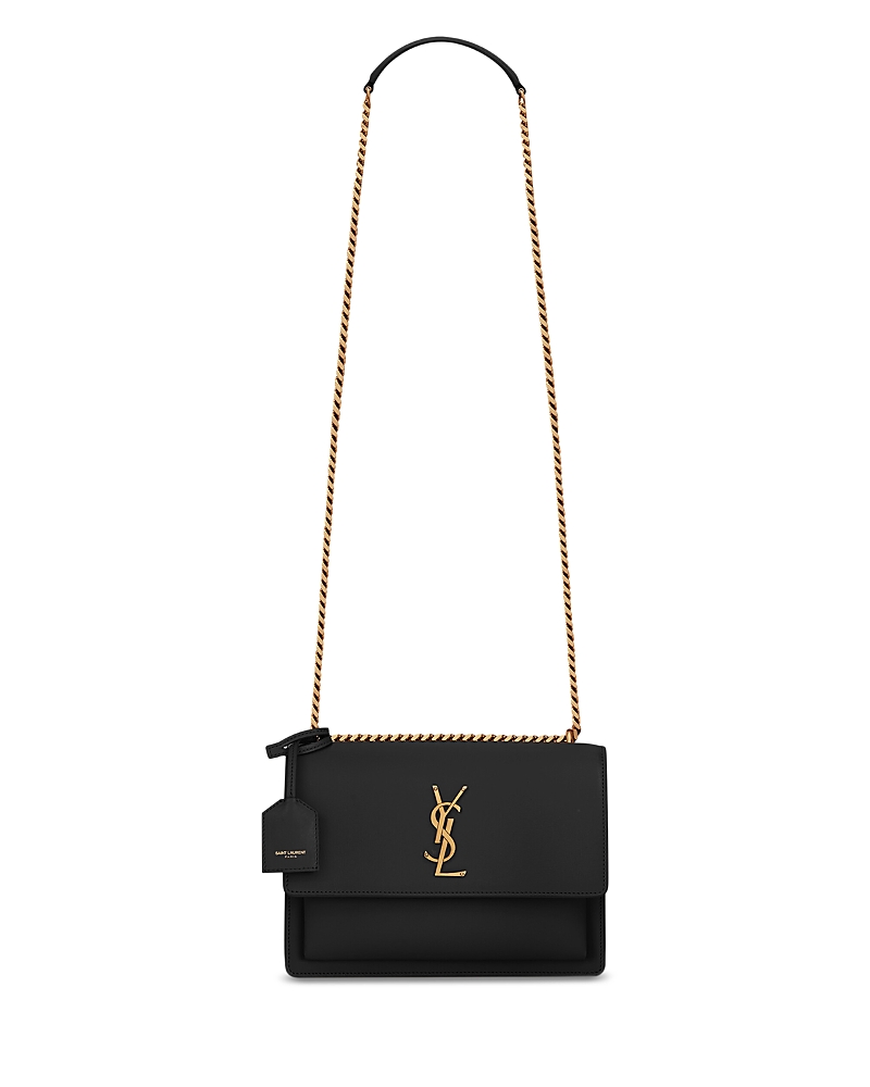 Saint Laurent Sunset Medium Crossbody Bag in Smooth Leather · OS