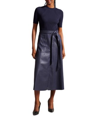 Ted Baker Matiar Short Sleeved A Line Midi Dress
