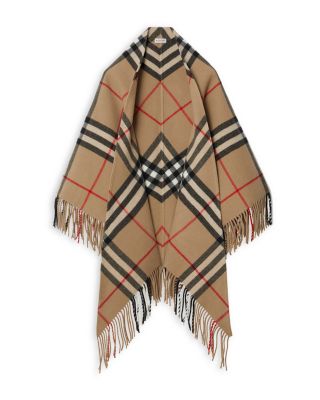 Burberry - Check Print Wool Wrap