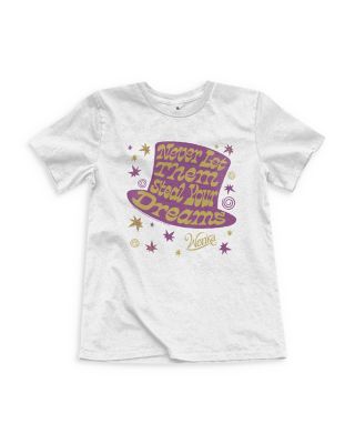 Junk Food - WONKA x Junk Food Girls' Top Hat Tee - Little Kid, Big Kid