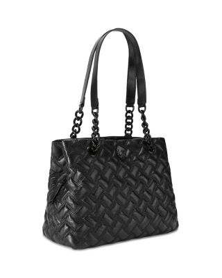 Kensington Large Quilted Leather Tote 