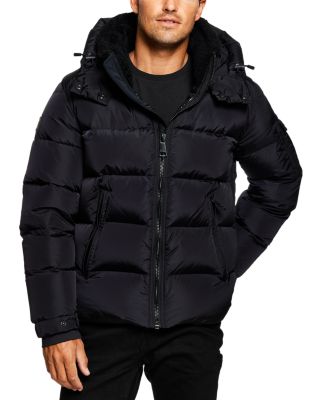 Frontier Quilted Hooded Zip Front Jacket