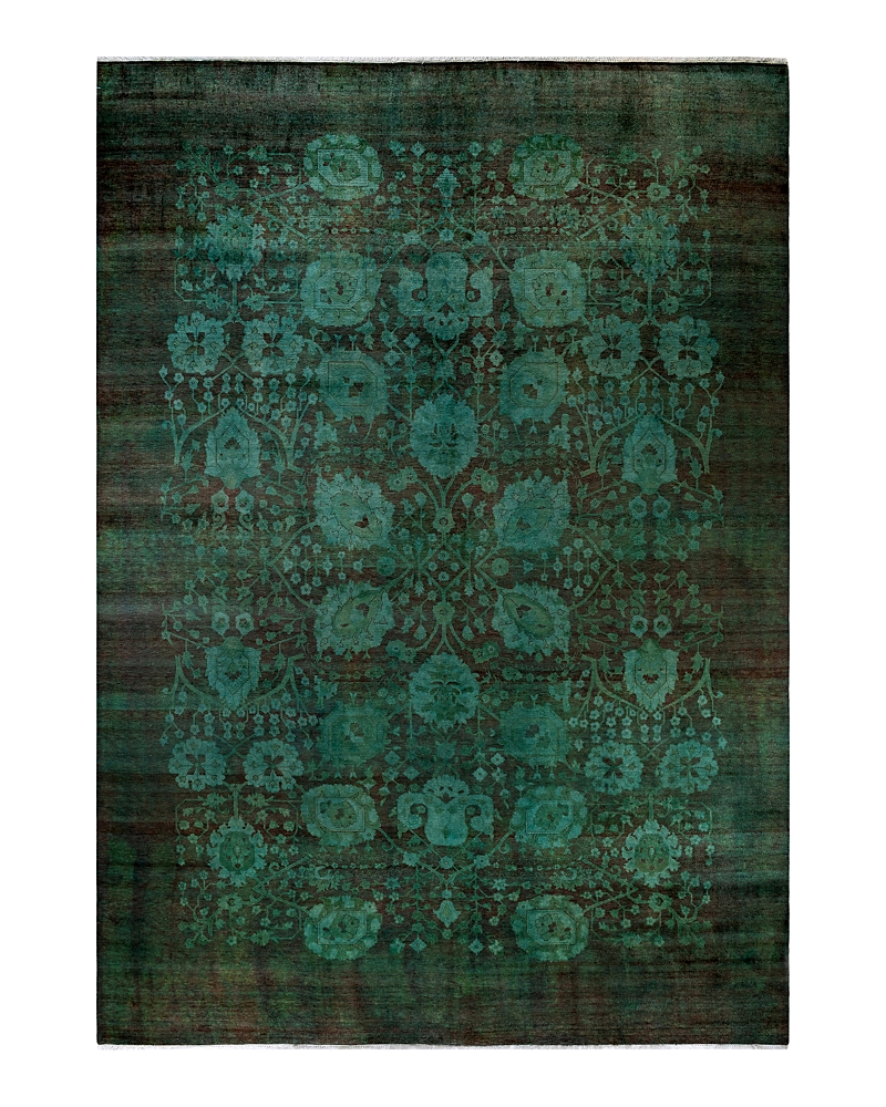Bloomingdale's Fine Vibrance M1372 Area Rug, 9'10 X 14'1 In Brown