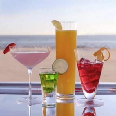 American Bar Corinne Cocktail Glasses, Pair