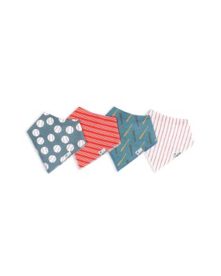  Bandana Bib Set, 4 Pk