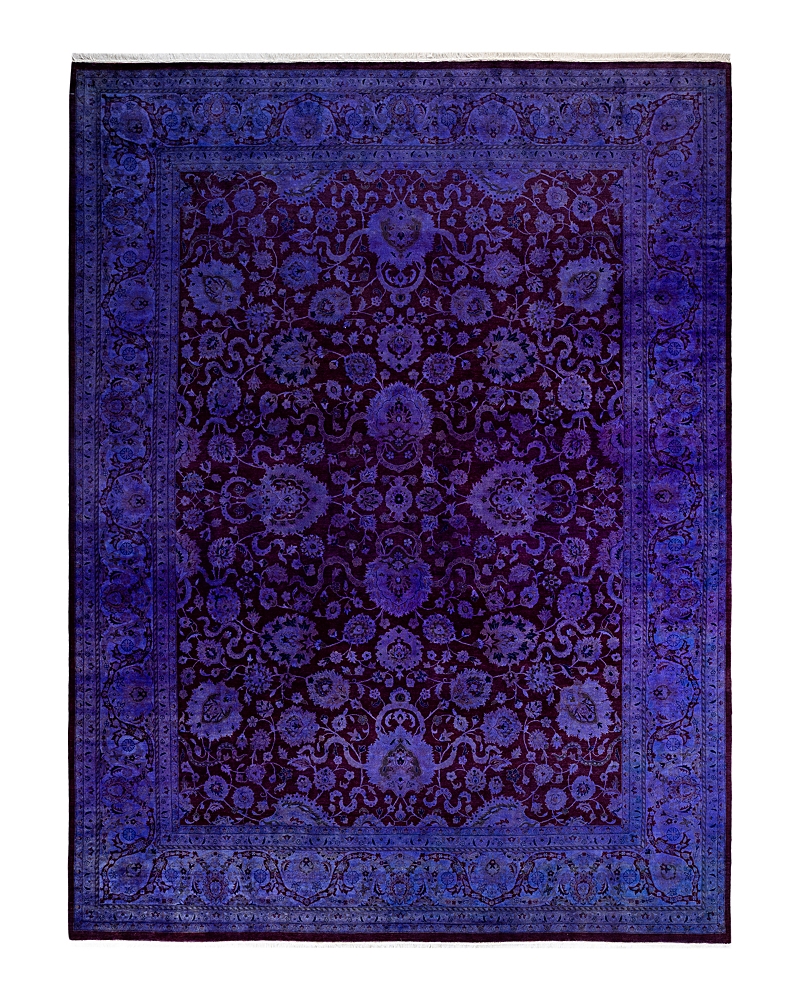 Bloomingdale's Fine Vibrance M1375 Area Rug, 9'2 X 12'3 In Red