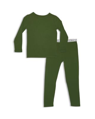 Bellabu Bear - Unisex Evergreen Pajama Set - Baby, Little Kid