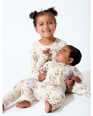 Girls' Fall Floral Print Convertible Footie - Baby