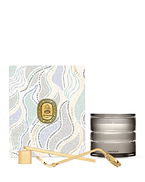 DIPTYQUE LA VALLEE DU TEMPS (VALLEY OF TIME) CANDLE RITUAL SET