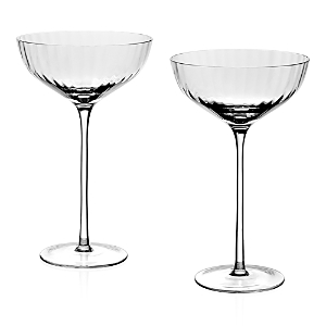 William Yeoward Crystal Corinne Tall Coupe Glass, Set Of 2 In Clear