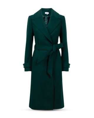 REISS Tor Mid Length Belted Coat Bloomingdale's