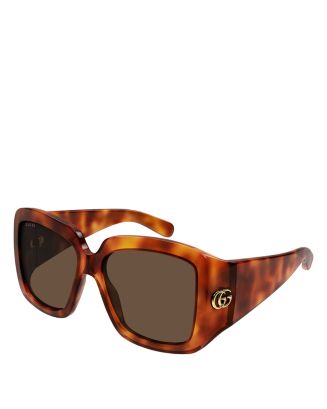 Gucci Square Sunglasses 55mm Bloomingdale s