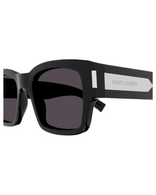 SAINT LAURENT Naked Wirecore Square Sunglasses, 53mm