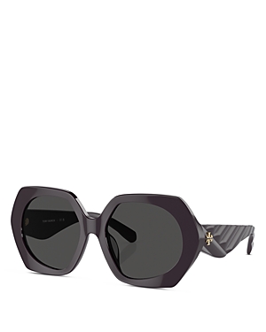 Tory Burch Round Sunglasses, 55mm