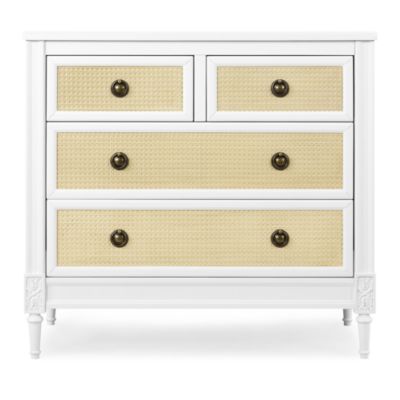 Delta Children - Madeline 4 Drawer Dresser with Changing Top and Interlocking Drawers