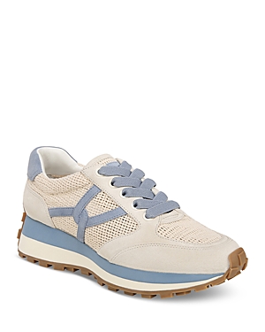 Veronica Beard Valentina Sneaker In Coco/vista Blue