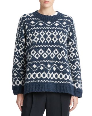 Vince - Nordic Fair Isle Sweater