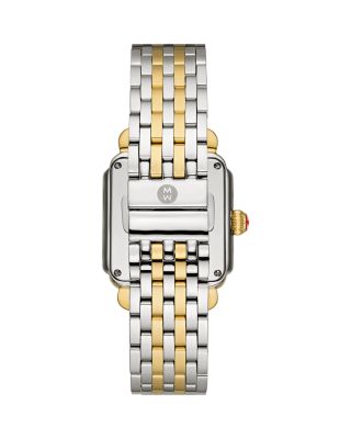 Deco Madison Two-Tone 18K Gold-Plated Diamond Watch, 33mm x 35mm - Exclusive