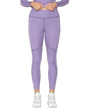Halfdays Hallie Merino Wool Blend Leggings In Disco