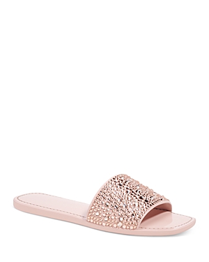 Shop Kate Spade New York Women's All That Glitters Slide Sandals In Mochi Pink