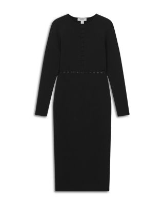 ribbed knit cardigan dress Ribbed Knit Cardigan & Tank Dress Set(MS202), oat / XL main image 0