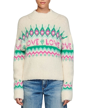 Lover Mock Neck Sweater