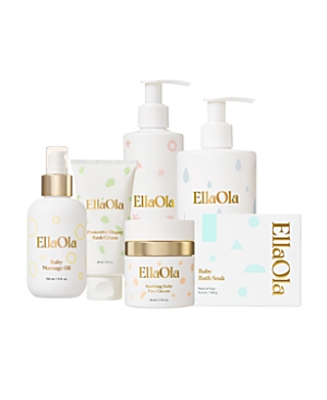 Ellaola Kids'  The Complete Skincare Bundle (6 Pieces) - Baby In White