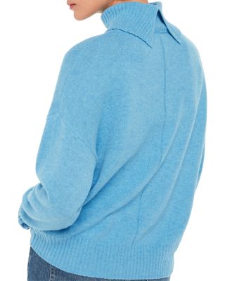 Chest Pocket Turtleneck Sweater