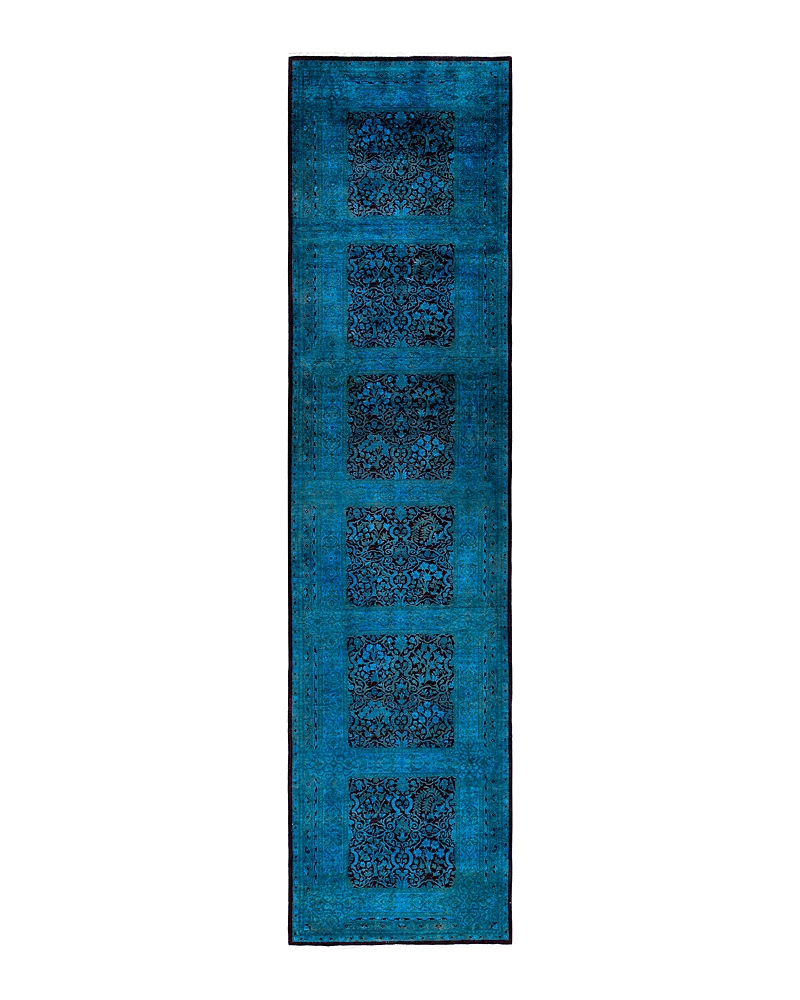 Bloomingdale's Fine Vibrance M1622 Runner Area Rug, 3' X 12'5 In Red