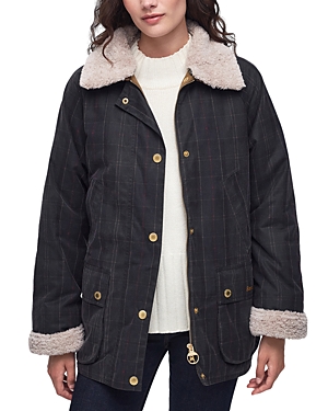 Shop Barbour Swainby Wax Coat In Dull Classic/classic