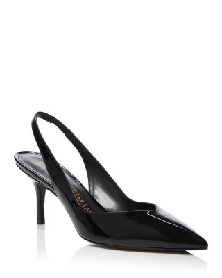Stuart Weitzman - Women's Pointed Toe 75 Slingback High Heel Pumps
