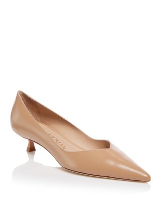 Stuart Weitzman - Women's Eva 35 Pointed Toe Pumps