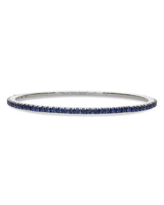 Sapphire Stretch Tennis Bracelet