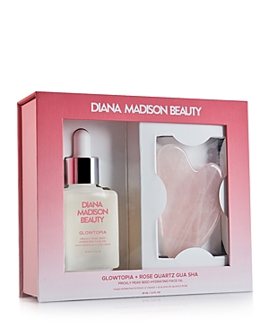 Shop Diana Madison Beauty Glowtopia + Rose Quartz Gua Sha Gift Set ($69 Value)
